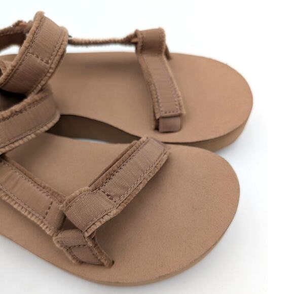 Teva Flatform Universal Sandals Women's Hook & Loop Sand Dune Size US6 EU37 - Picture 9 of 14